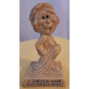 Russ Berrie Pregnant Figureine I Should Have Danced All Night